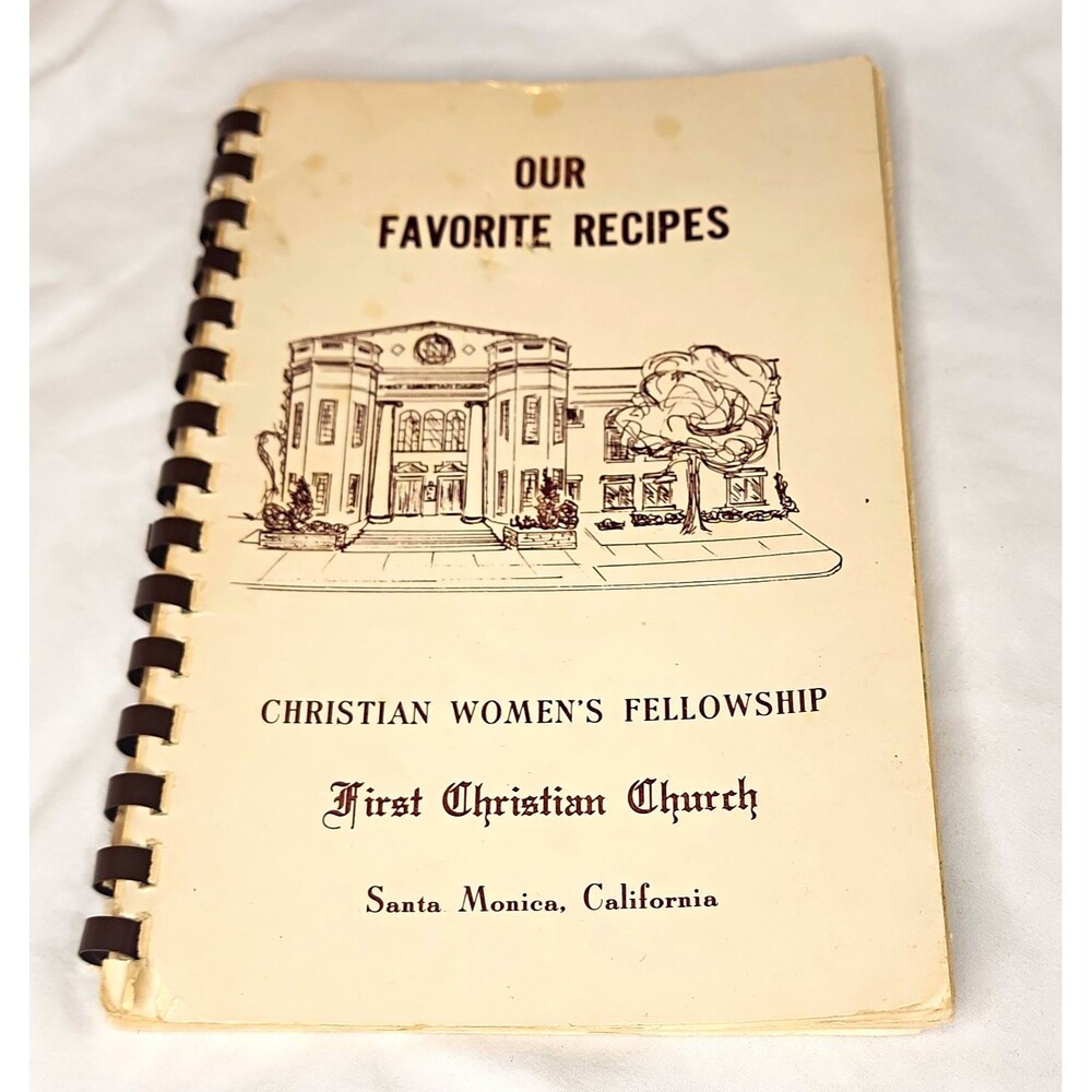 Our Favorite Recipes Spiral-Bound Cookbook Christian Women’s Fellowship